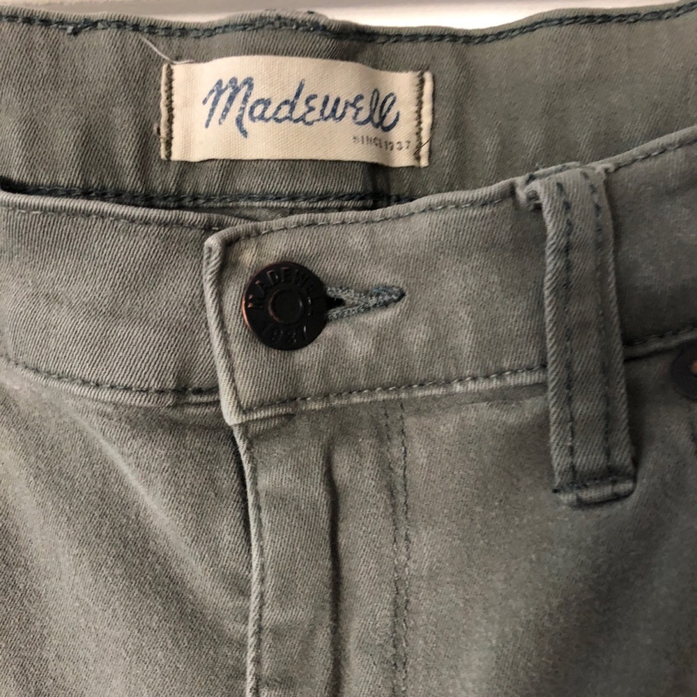 Green Madewell pants